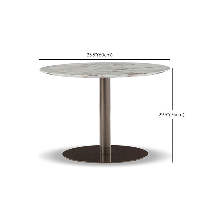 Modern Geometric Courtyard Table Stainless Steel Outdoor Table