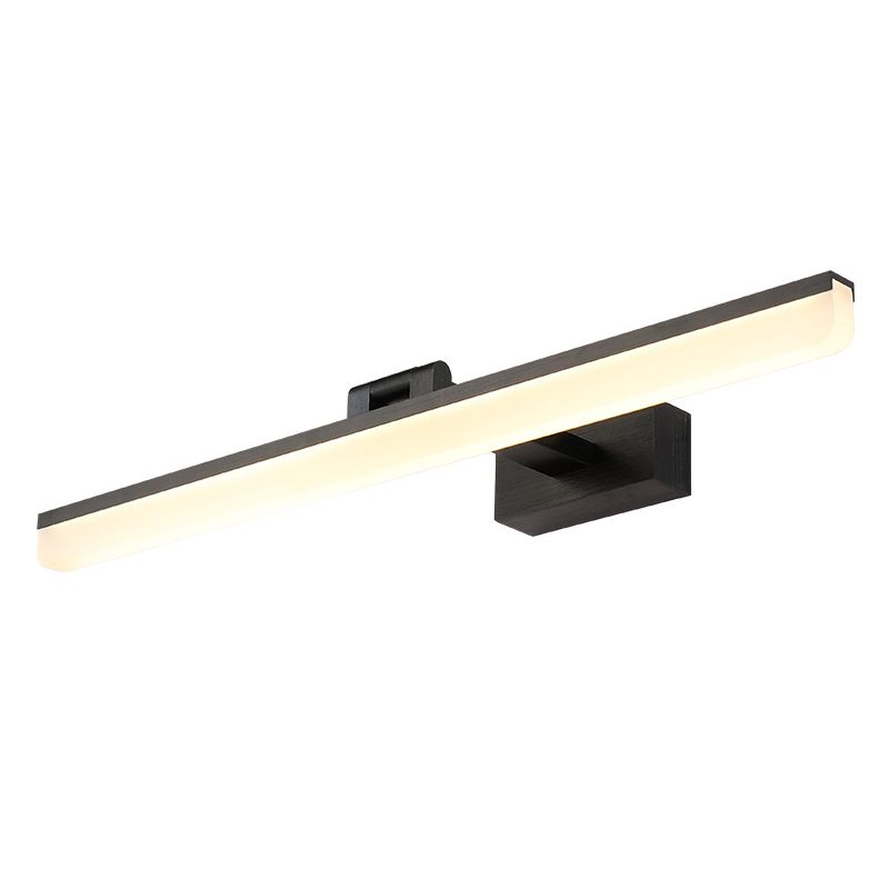 Nordic Simplicity Rectangular Wall Lights Plastic Sconce Light Fixtures for Bathroom