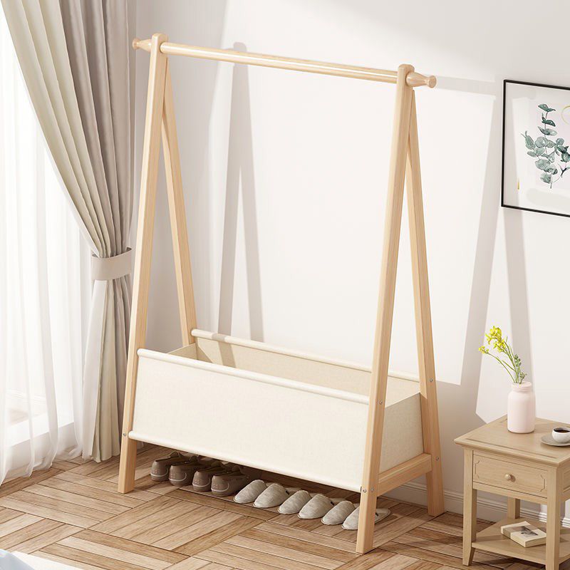 Wooden Open Wardrobe Modern Minimalist Bedroom Wardrobe Armoire