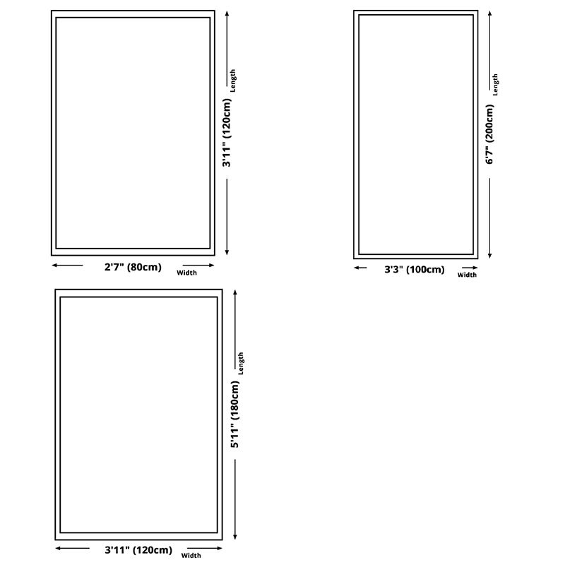 Modern Ombre Printed Carpet Polyester Area Rug Stain Resistant Shag Indoor Rug for Living Room