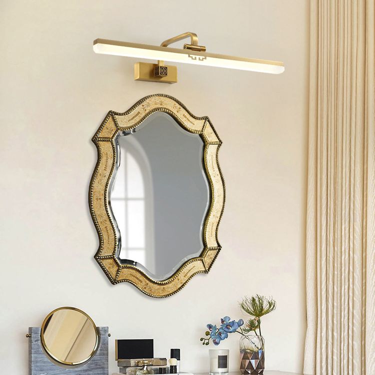 Lumières de nuance linéaire en métal Lights Modern Style 1 Témous Éclairage mural d'éclairage