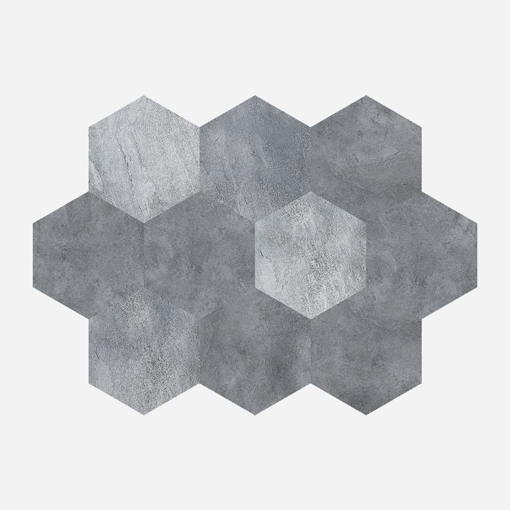 Peel and Stick Vinyl Flooring Dark Matte Vinyl Flooring with Stone Look