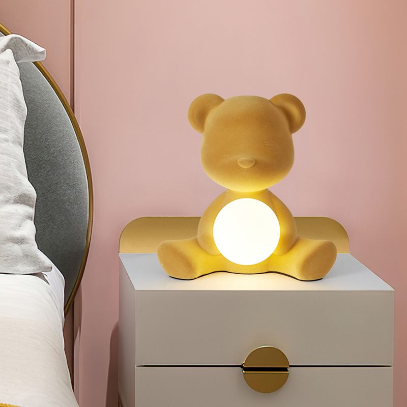 Modern Gold Table Lamp Fixture with Glass Shade for Living Room Bedroom