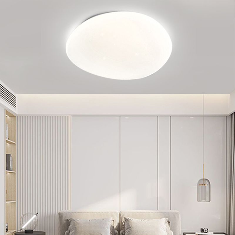 Lámpara LED de montaje empotrado, pantalla acrílica, luz de techo para sala de estar y comedor