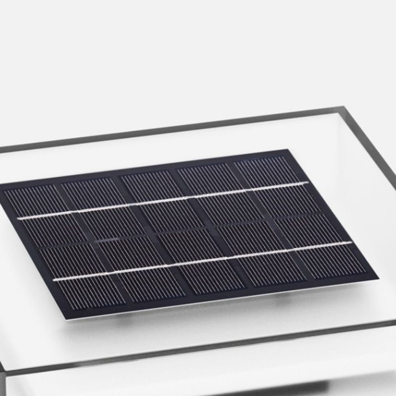 Square Contemporary Waterproof Pillar Light with Acrylic for Courtyard