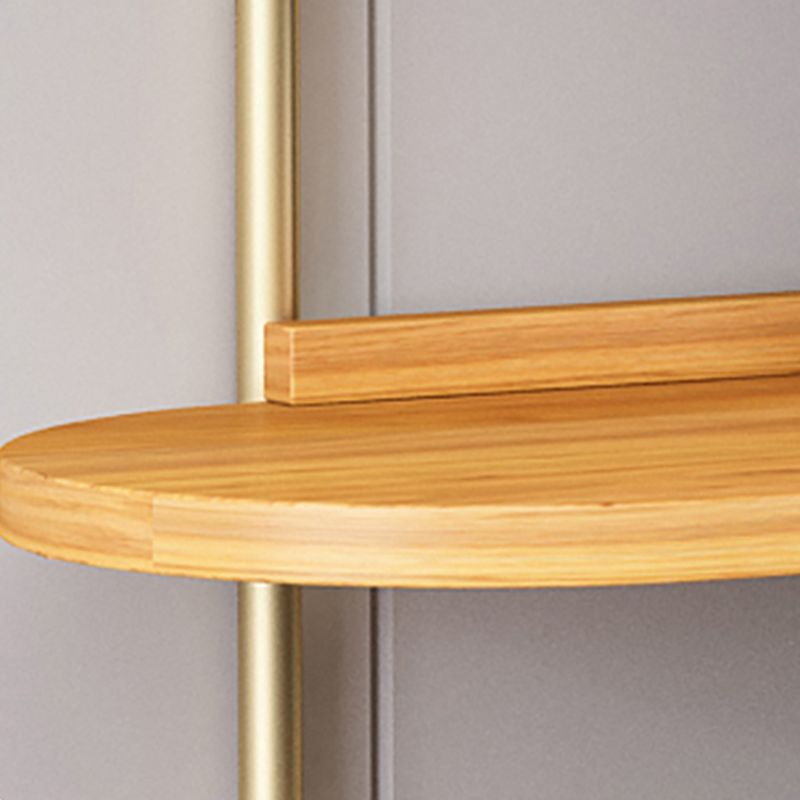 Etagere Bookcase Scandinavian Open Back Bookshelf with Shelves