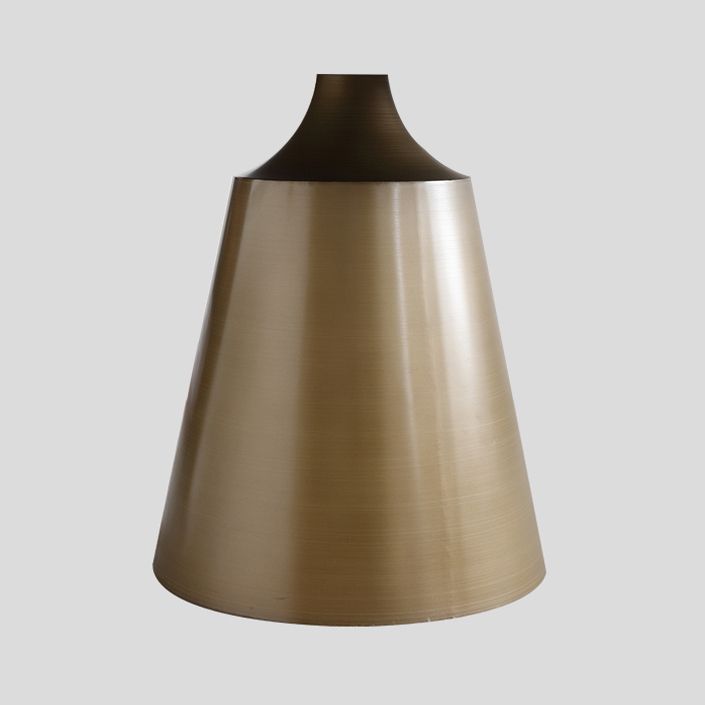 Sintered Stone Top Round Table for Restaurant Modern Dining Table with Metal Pedestal