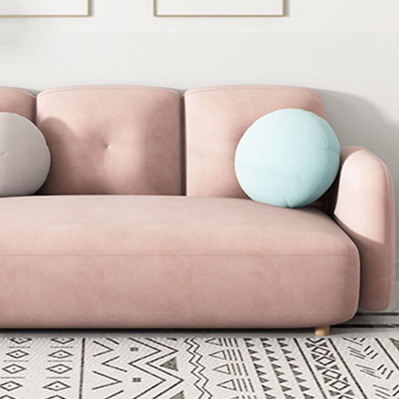 28.74" Wide Square Arm Sofa Contemporary Standard Sofa for Living Room