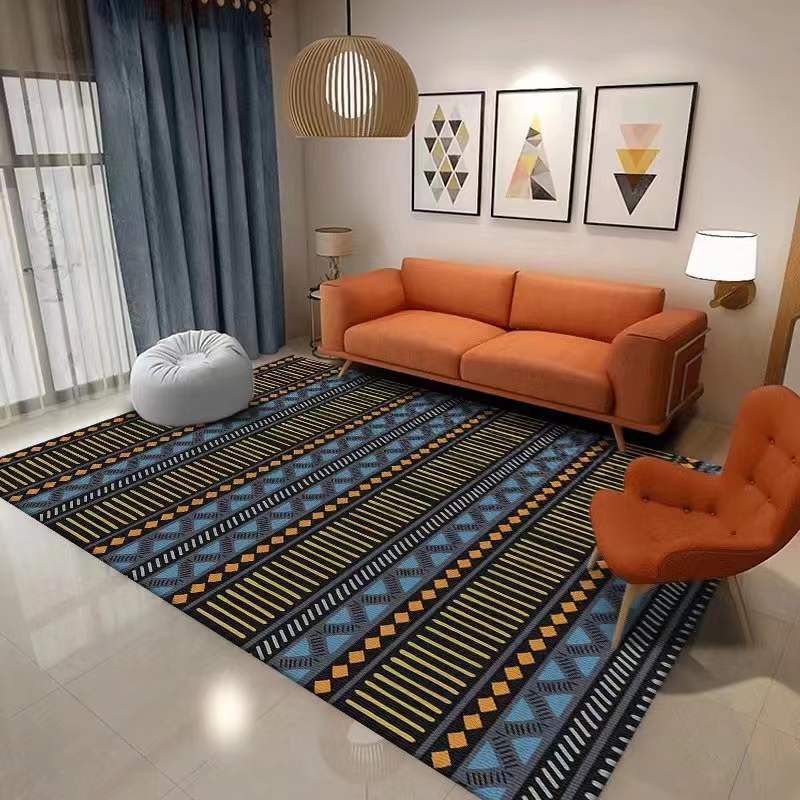 Drucken von Teppichpolyester traditioneller Teppichfleckfest -widerstandsfähiges Teppich für Wohnzimmer