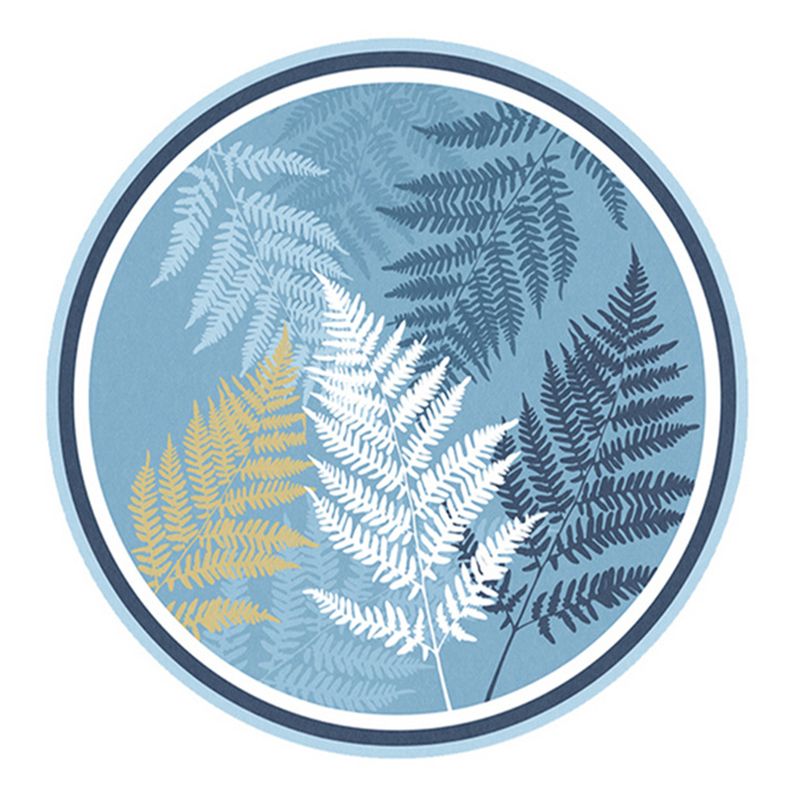 Nordic Modern Rug Rainforest Polyester Rug Washable Rug for Living Room