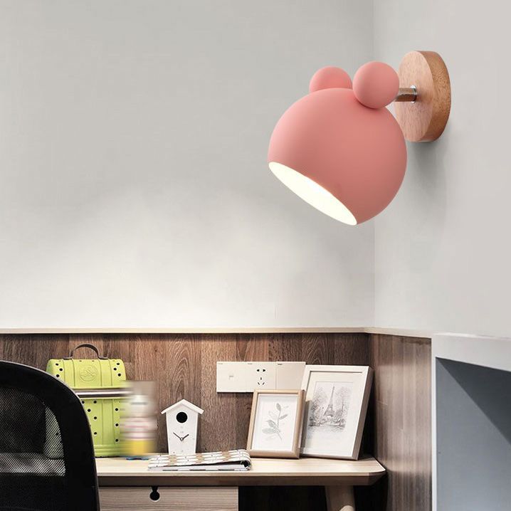 Nordic Colorful Wall Light Fixture Creative Wall Light Sconce for Bedroom