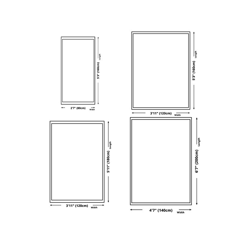 Modern Khaki Carpet Stripe Print Rug Polyester Stain Resistant Living Room Area Rug