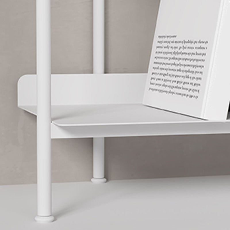 Etagere Shelf Bookcase Contemporary Metal Book Shelf for Study Room