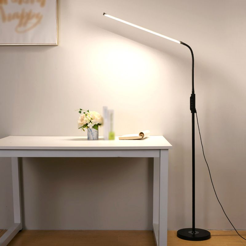 Forme linéaire Métal Light Merme Modern Light Single Floor Lightture