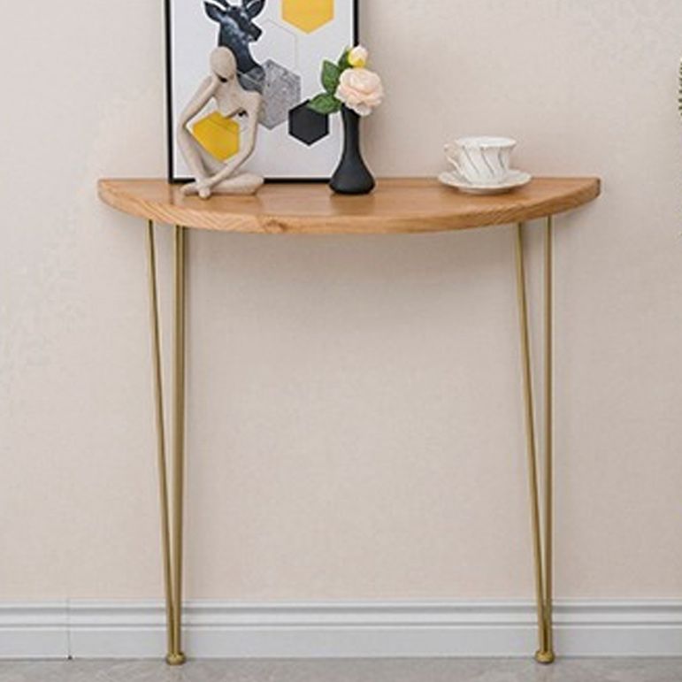 31.5 Inch Height Console Table Solid Wood Contemporary Console