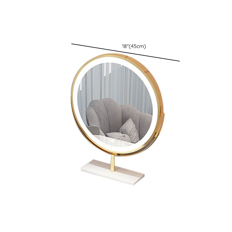 Adjustable Makeup Counter Lights Vanity Dressing Table with Drawer