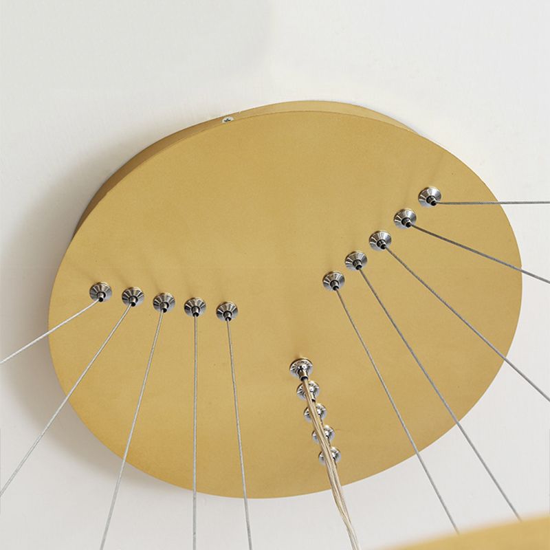 Pendre suspendant à lad la LED de style européen moderne pour salle à manger du salon