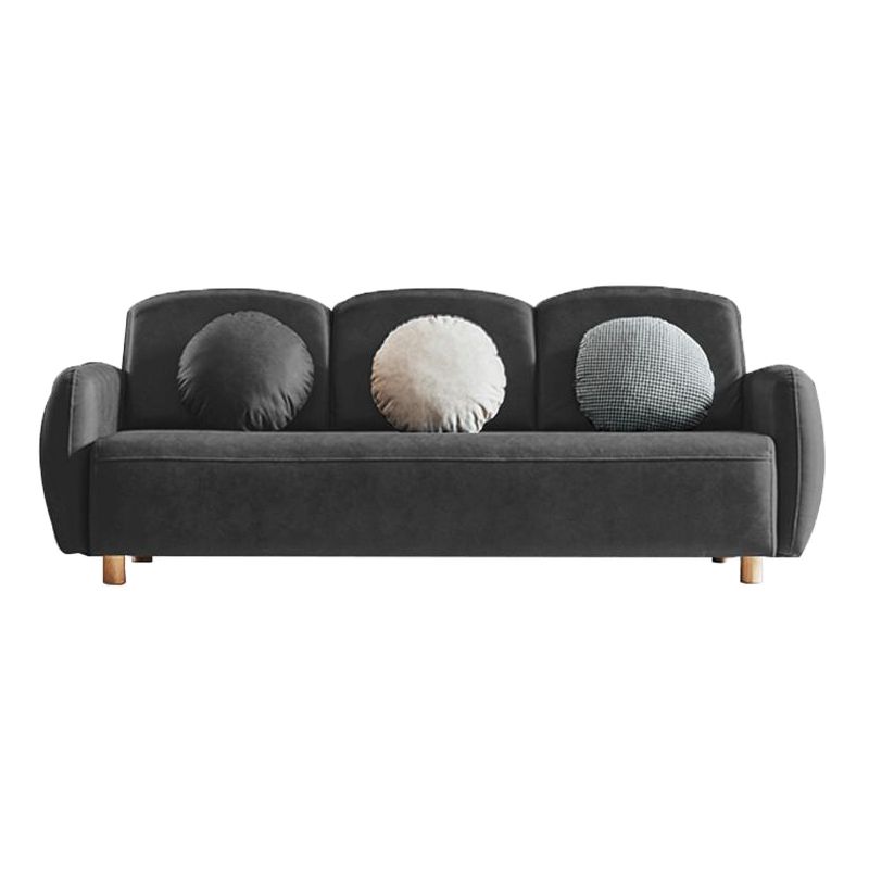 28.74" Wide Square Arm Sofa Contemporary Standard Sofa for Living Room