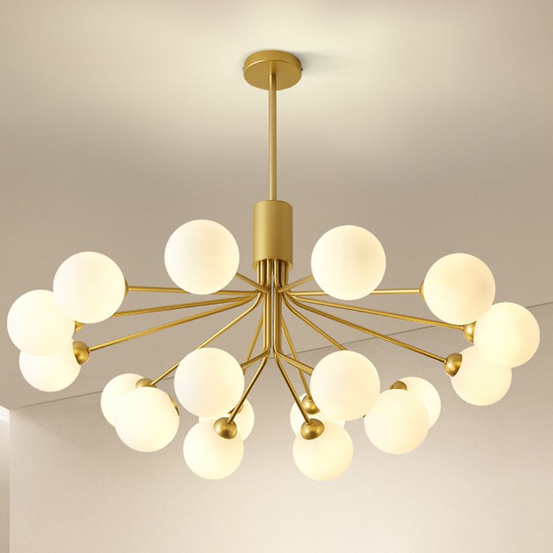 Minimalist Bubble Chandelier Pendant Light Glass Living Room Chandelier Light Fixture