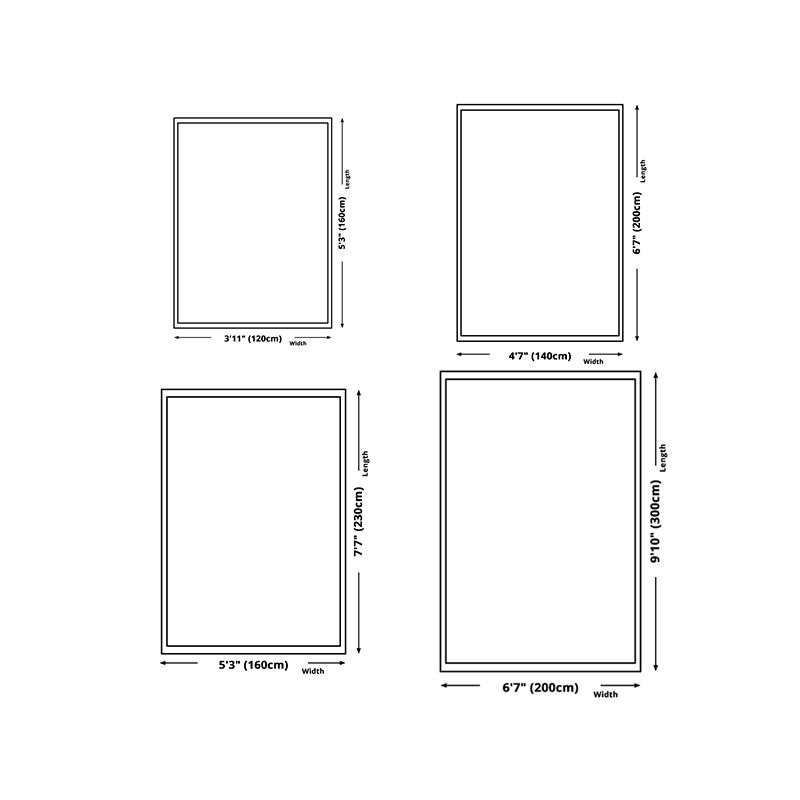 Pink Modern Rug Polyester Irregular Color Lump Rug Washable Rug for Living Room