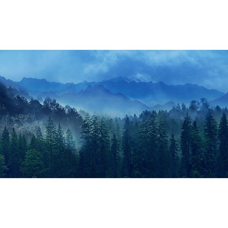 Modern Photography Mural Wallpaper Mountains Living Room Wall Mural