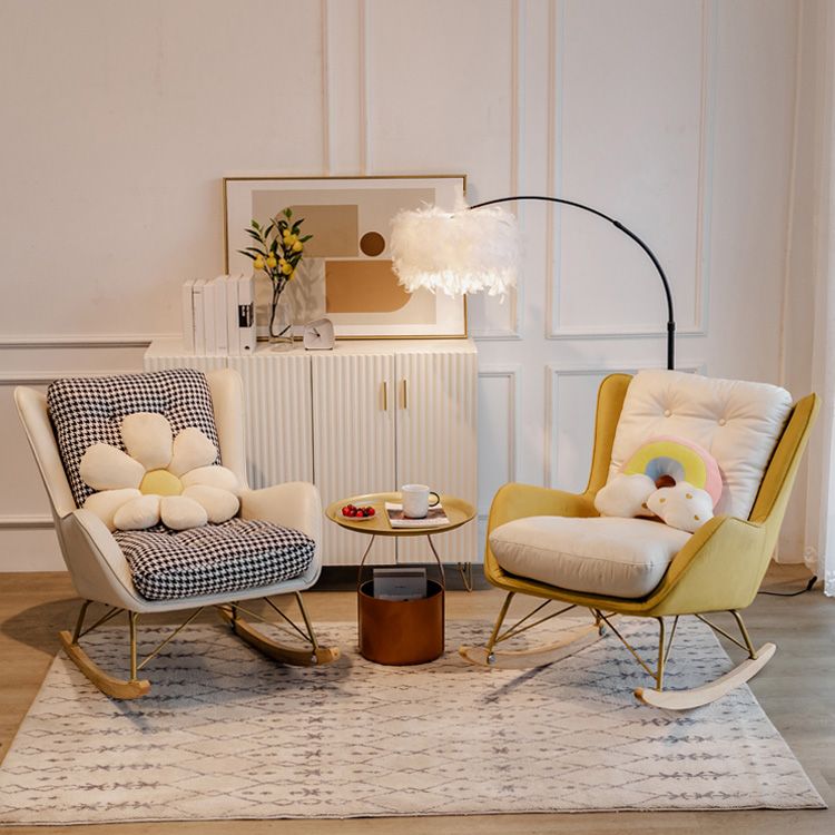 Modern Style Chaise Lounge Lazy Sofa Chair Leisure Rocking Chair for Living Room