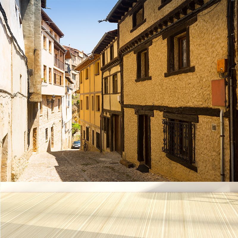 Extra Large Town Landscape Mural Wallpaper Decorative Modern Living Room Wall Covering