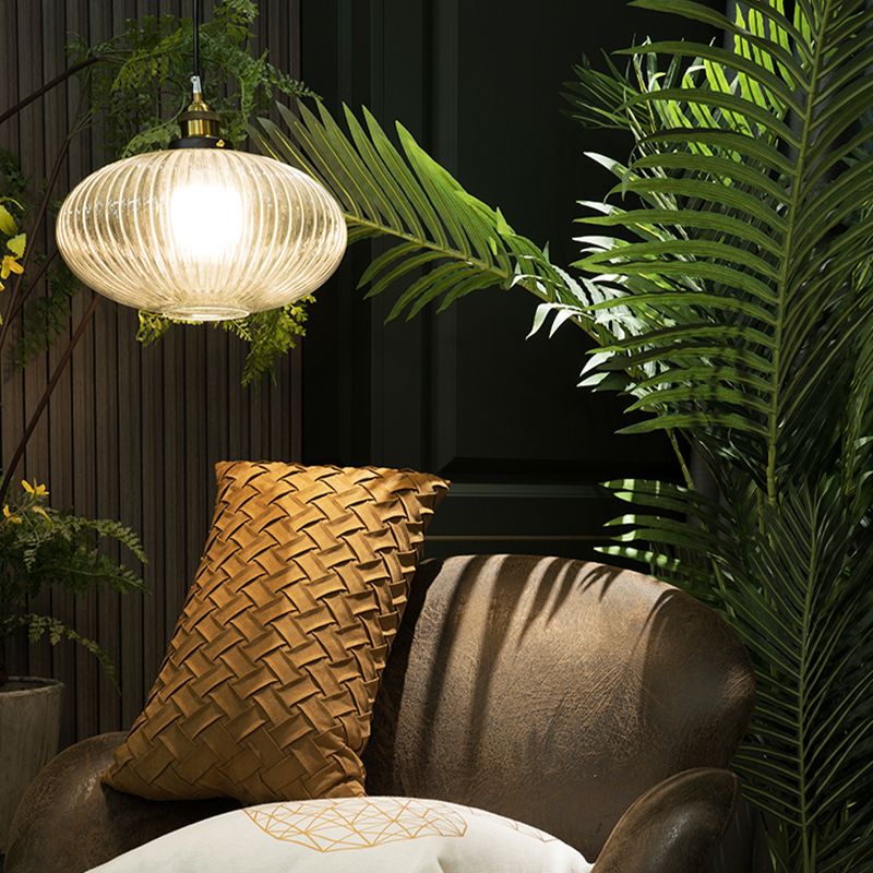 Glass de style moderne Hanging Light Momeding Simple Séménagement pour le salon pour le salon