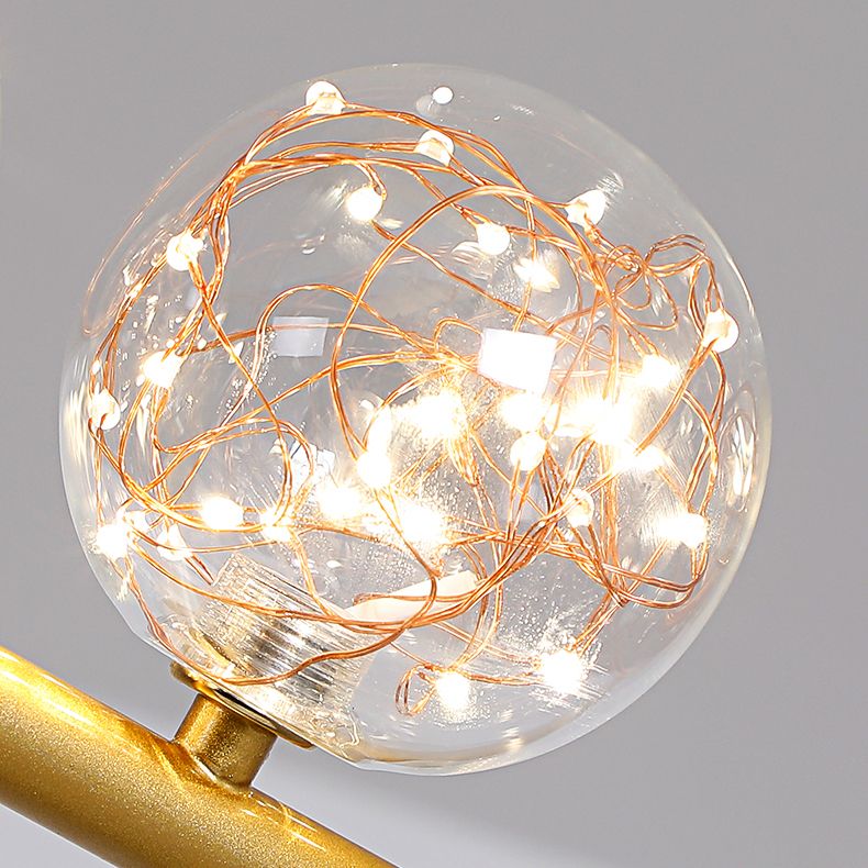 Modern Globe Island Chandelier Lights Glass Chandelier Lighting Fixtures