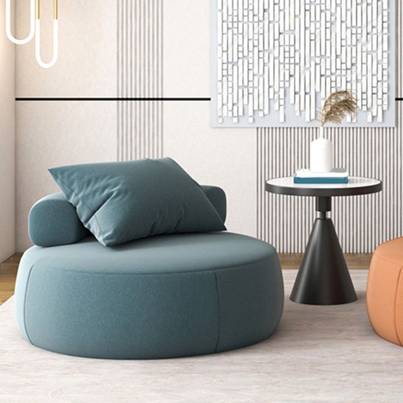 33.5"/39.3" Wide Armless Pillow Back Slipper Chair for Bedroom