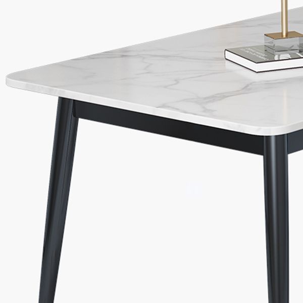 Modern Indoor 1/4/5/7 Pieces Dining Set Rectangle Stone Top Legs Dinette Set