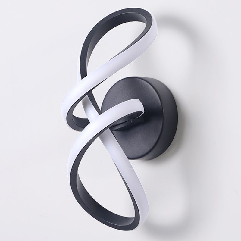 Metal Geometric Wall Sconce Contemporary 1 Light Wall Mount Light