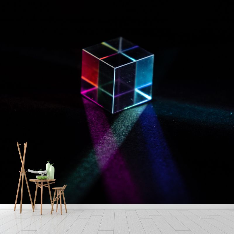 Modern 3D Painting Mural Mildew Resistant Wall Covering for Bedroom Decor