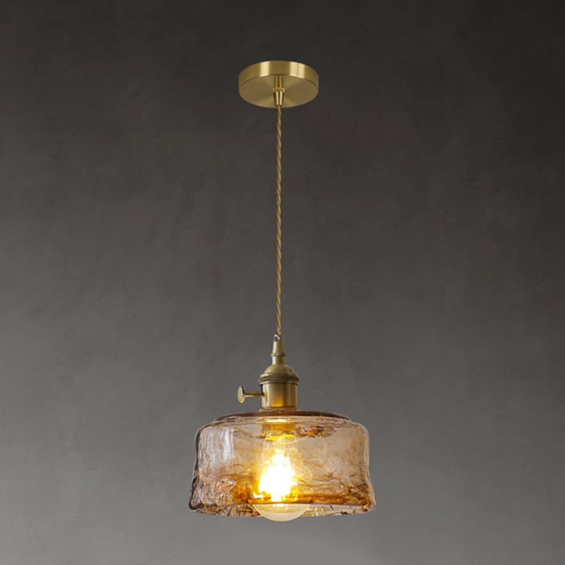 Kit de lampe suspendue en cuivre moderne