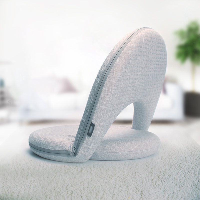 20.08"L X 19.69"W X 19.69"H Modern Split Back Armless Chair for Living Room