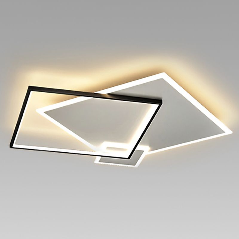 Luz montada en el techo geométrica del montaje empotrado del metal LED del minimalismo para el dormitorio