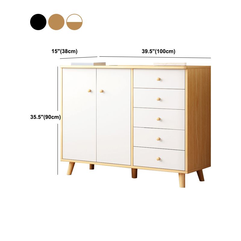 Contemporary Storage Chest Dresser Wooden Storage Chest for Bedroom