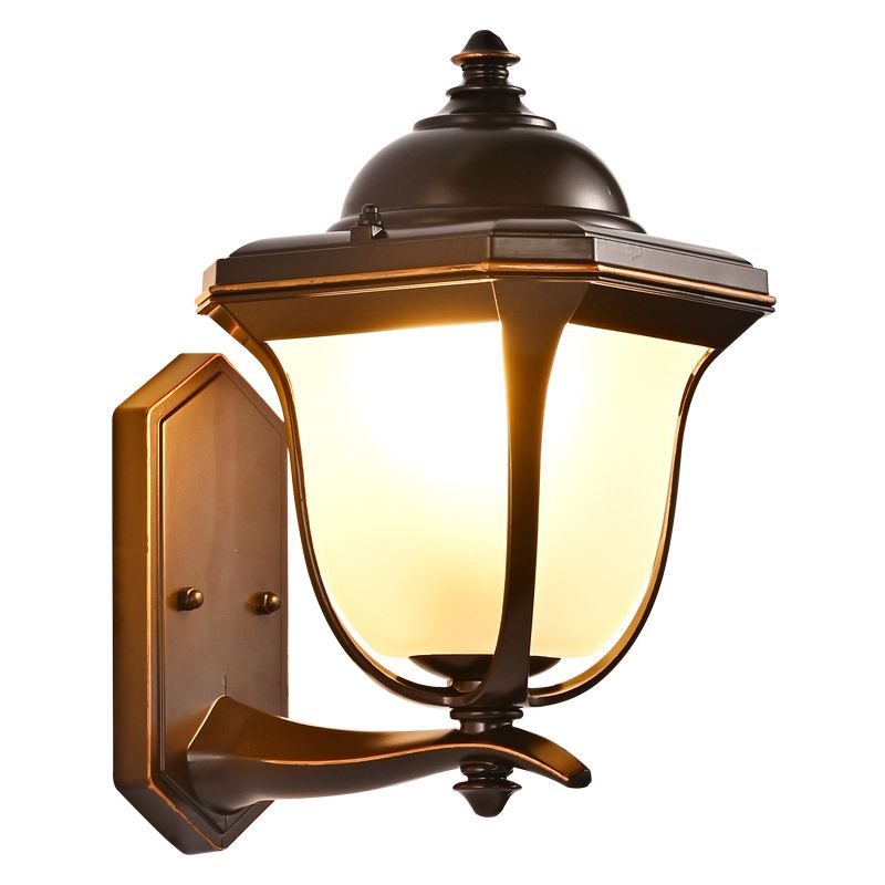 Modern Geometric Wall Lamps Metal 1 Light Wall Light Fixtures