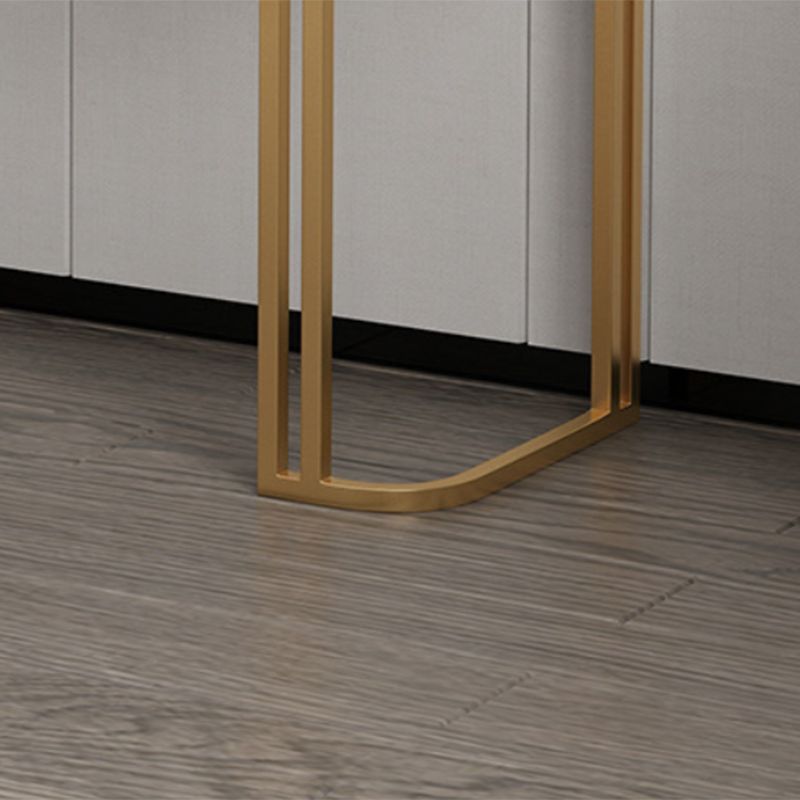 Glam 29.5" High Marble Vanity Dressing Table in Pink with Drawers