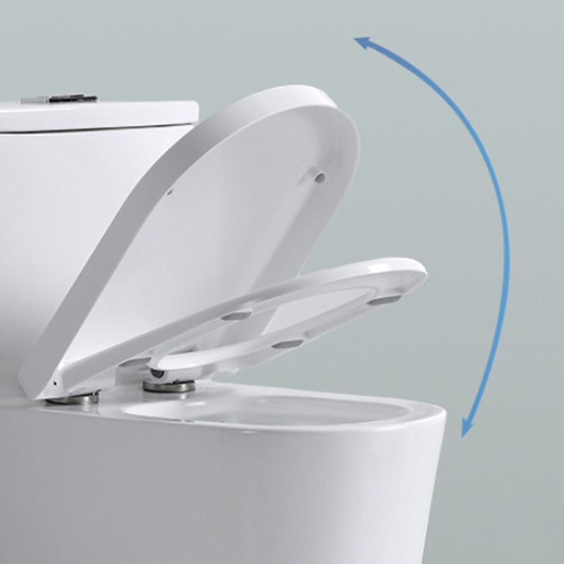 Contemporary One Piece Flush Toilet Floor Mounted Urine Toilet for Washroom