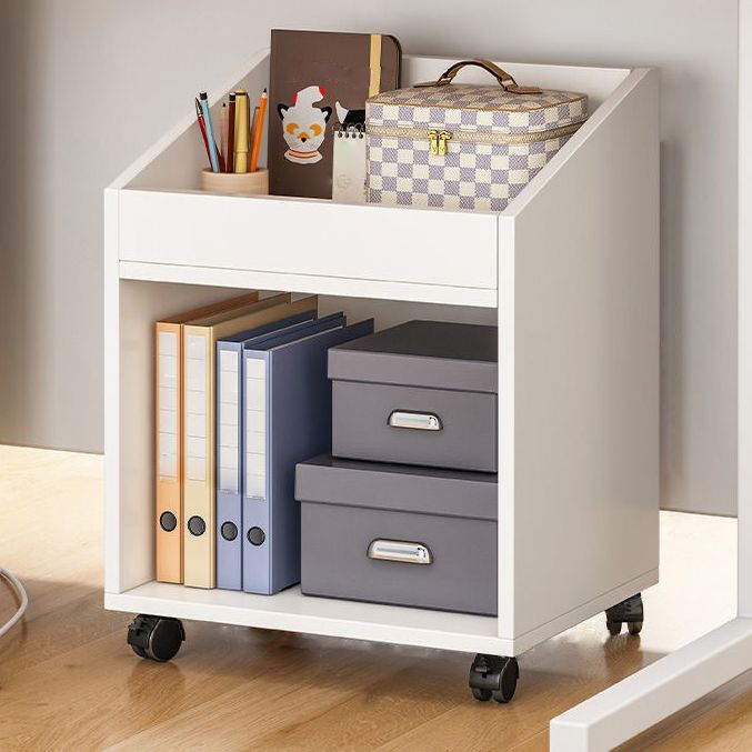 Contemporary Style Bookshelf Engineered Wood Bookcase for Office and Study Room