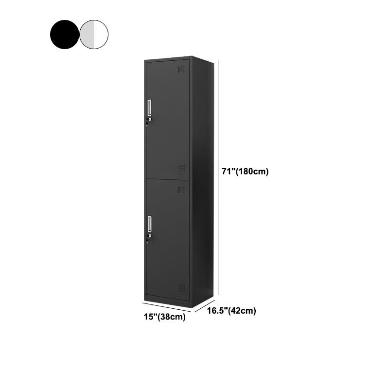 Metal Contemporary Wardrobe Armoire Hinged Wardrobe Cabinet for Home