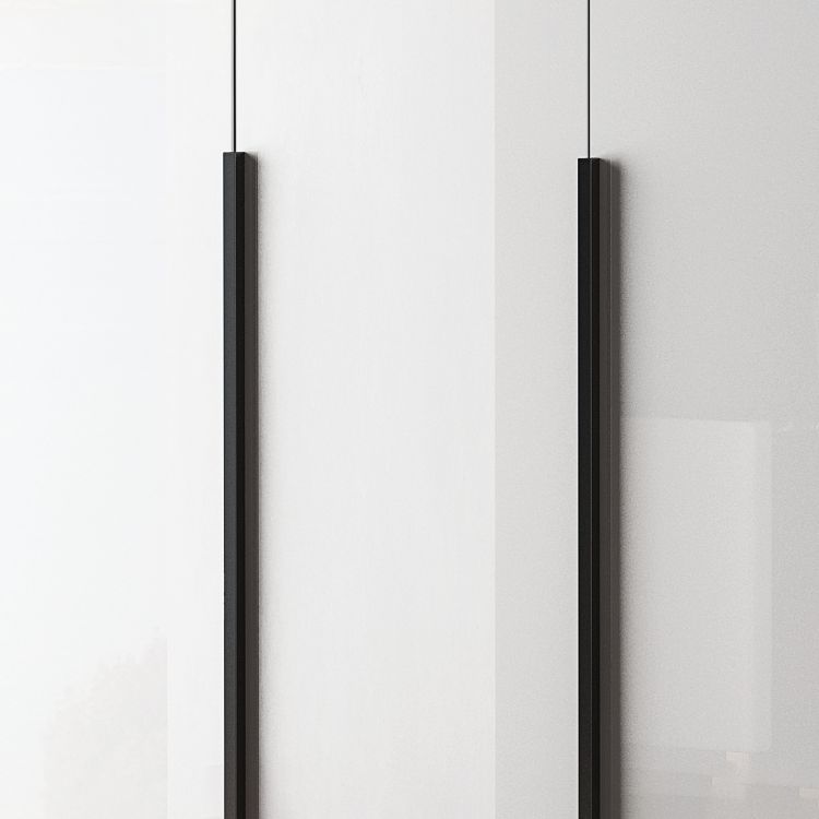 Modern Wardrobe Closet With Shelves Engineered Wood Wardrobe Armoire