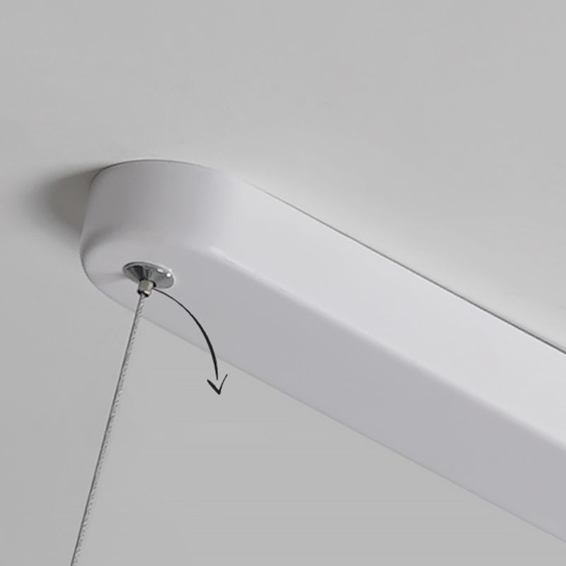 Moderne stijl eenvoudige hangende lamp led hanger lamp voor eetkamer