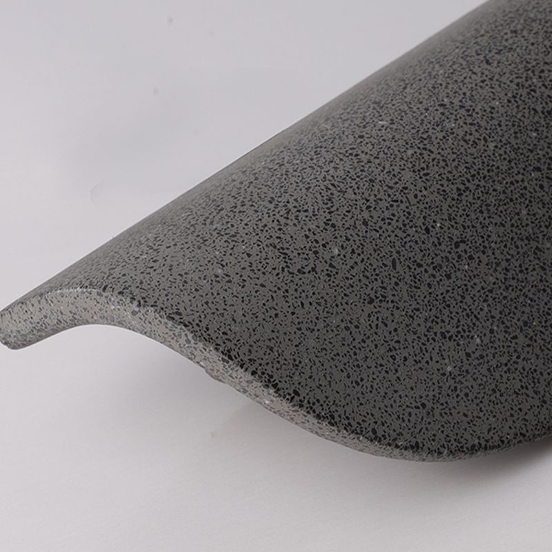 Zeitgenössische Aluminium -Wandleuchte wasserdurchsichtigen 3,5 "hohe Wandwaschmaschine für Outdoors