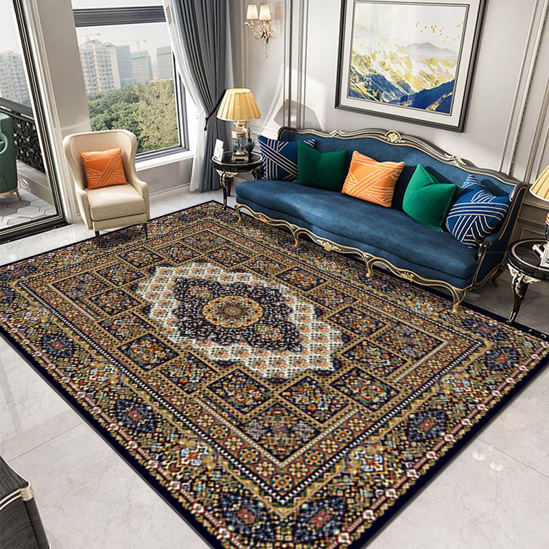 American Bohemian Carpet Polyester Carpet Stain Resistant Carpet for Living Room