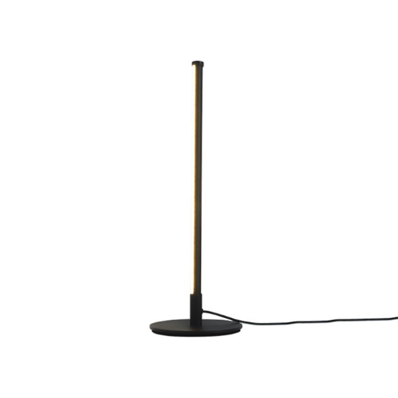 Modern 1-Light Table Lamp Linear Eye Protection Table Light for Dormitory