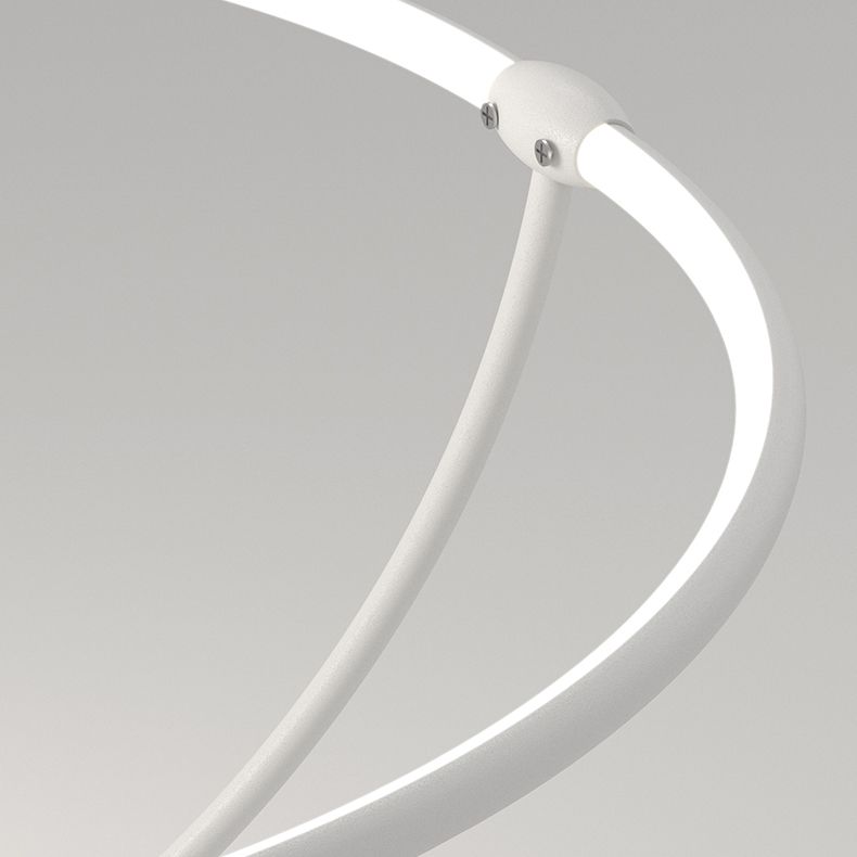 Luz de techo de metal de forma redonda Luz de techo de estilo moderno 1-Accesorios de luz de techo de color