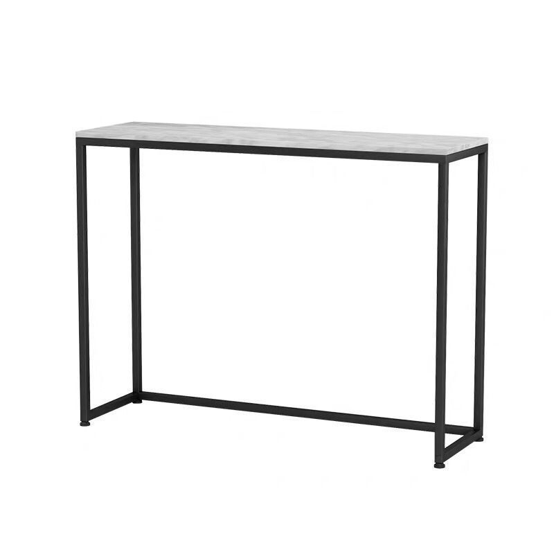 Marble Top Console Table for Hall Console Accent Table 29.53"