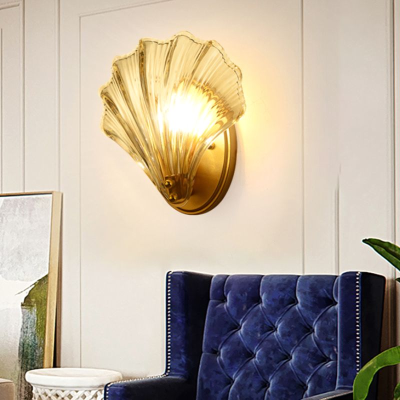 Einzigartige Form Glas Wand Licht modern